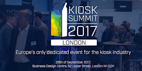 Kiosk Summit London Commercial Day Ticket primary image