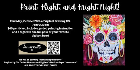 Paint, Flight and Fright Night!