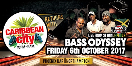 Caribbean City Returns with Bass Odyssey (Live from Jamaica) primary image