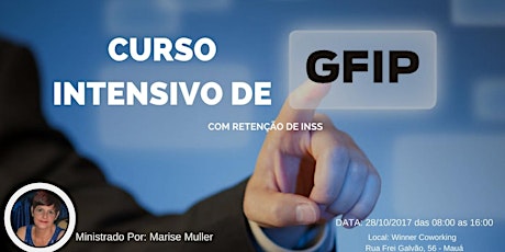Imagem principal do evento CURSO INTENSIVO DE GFIP com Retenção