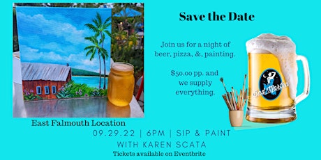 Paint Night at  Bad Martha Farmer's Brewery September ( East Falmouth )