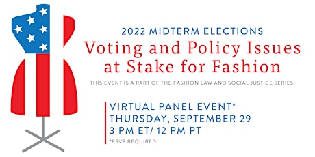 2022 Midterm Elections: Voting and Policy Issues at Stake for Fashion
