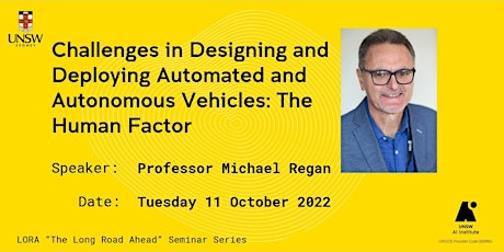 The Long Road Ahead Seminar 1   Seminar & Workshop with Prof. Michael Regan