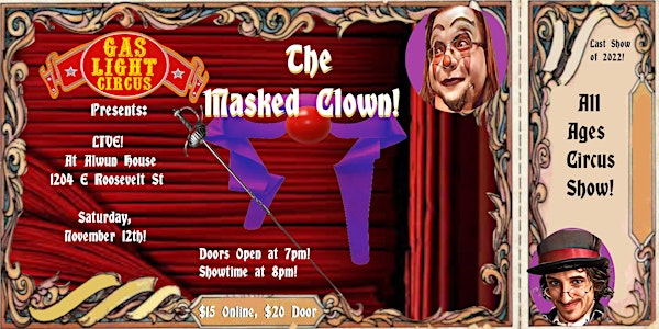 The Masked Clown - Gaslight Circus
