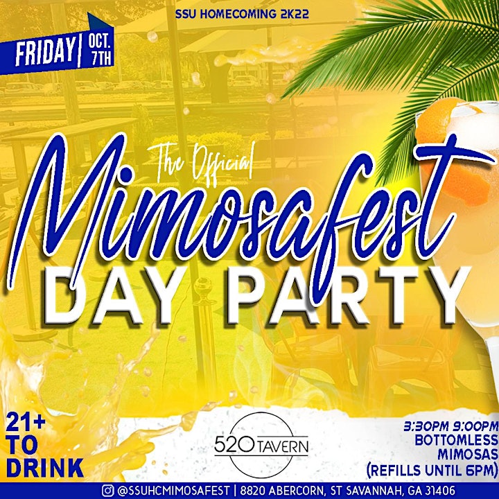 Mimosafest Day Party: SSU Homecoming 2k22 image