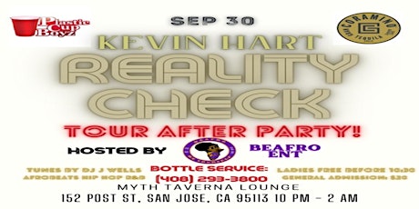 BeAfro Hosts Kevin Hart "Reality Check" Tour Official After Party