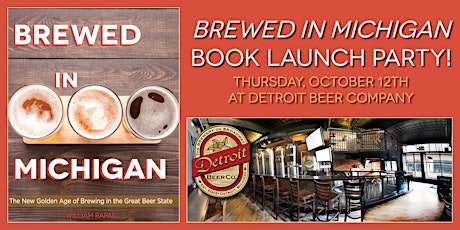 Primaire afbeelding van Brewed in Michigan Book Launch Party