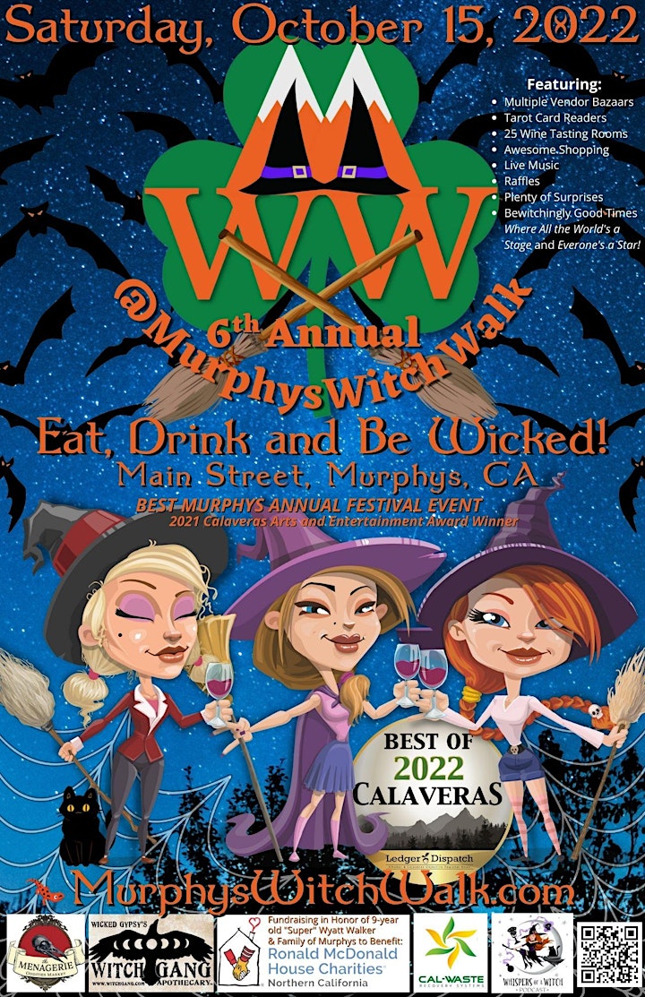 6th Annual Murphys Witch Walk Halloween Costume Festival and Vendor Bazaar image