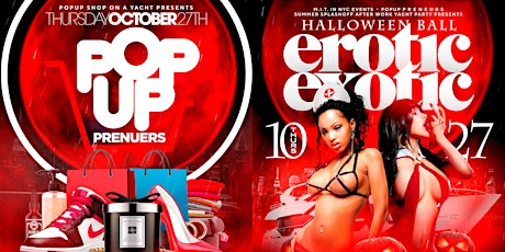 Today at 6pm Erotic Exotic Halloween Ball and Lingerie Fashion Show