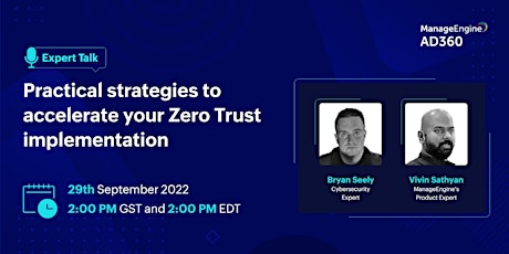 Practical strategies to accelerate your Zero Trust implementation