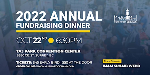Muslim Food Bank & Community Services - 12th Annual Fundraising Event