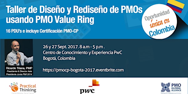 Taller Diseño y Rediseño PMO (PMO Value Ring) & Certificación PMO-CP Colombia