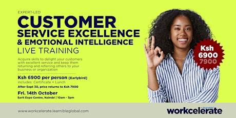 Customer Service Excellence & Emotional Intelligence Training, Nairobi KE
