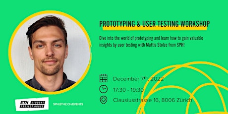 Prototyping & User Testing Workshop