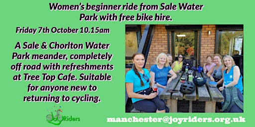 JoyRiders beginners ride: Sale Water Park meander with bike loan