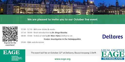 EAGE Local Chapter Netherlands October live event