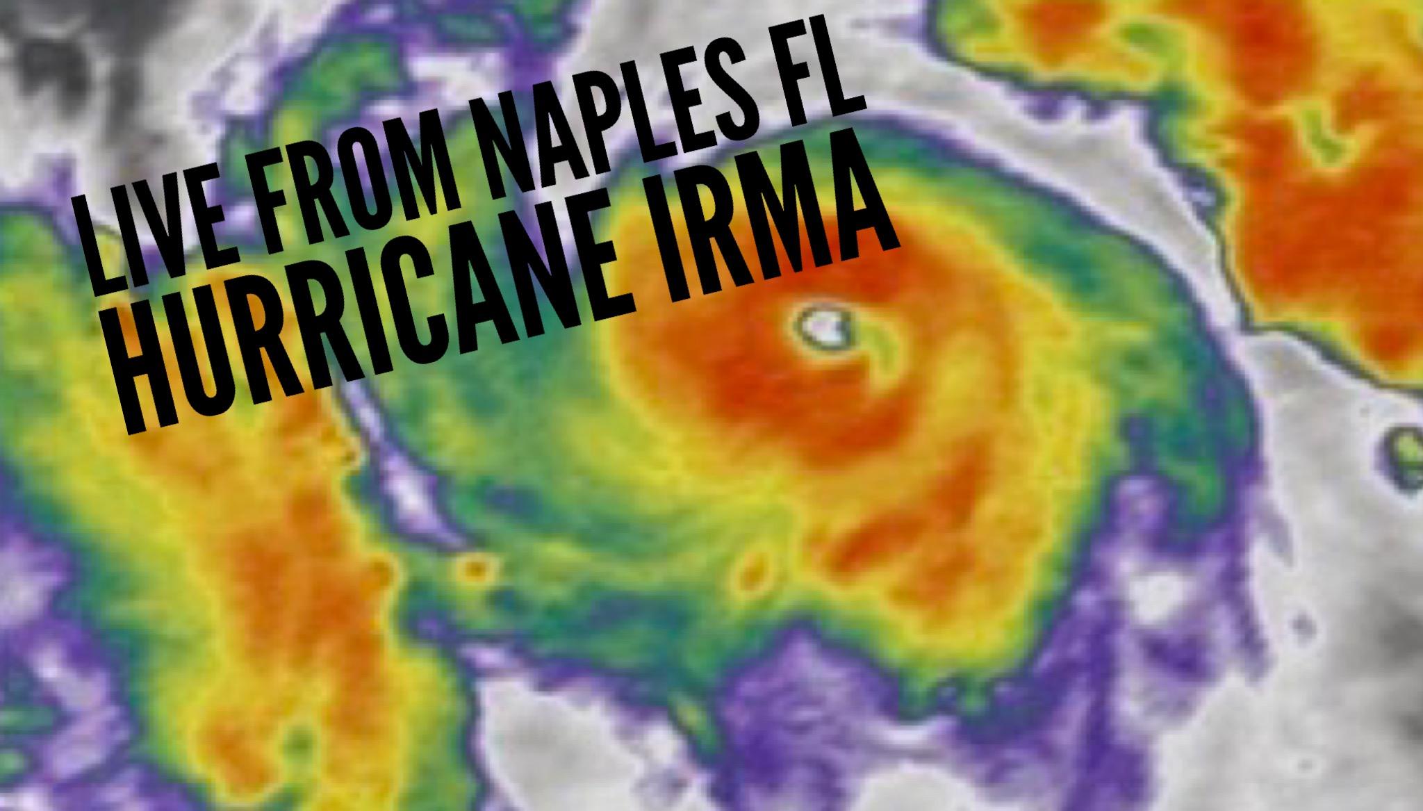 Hurricane Irma free comedy show 