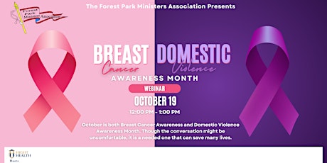Breast Cancer & Domestic Violence Awareness
