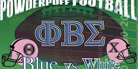 Powderpuff Football Game: Blue vs. White primary image
