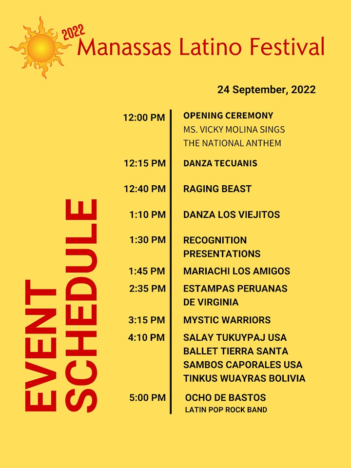 2022 Manassas Latino Festival image