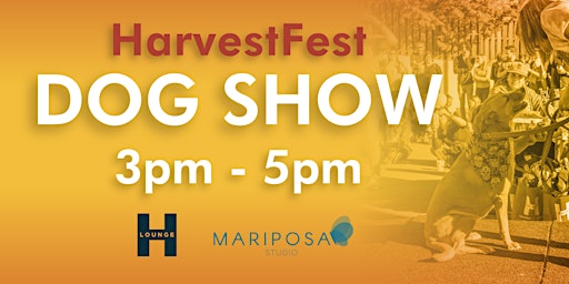 4th Annual HarvestFest Dog Show