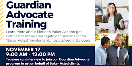 Guardian Advocate Baker Act Training