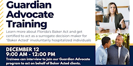 Guardian Advocate Baker Act Training