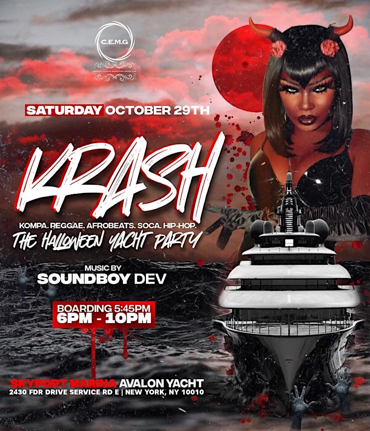 K.R.A.S.H. The Halloween Yacht Party image
