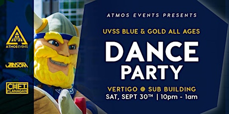 Primaire afbeelding van :: UVSS BLUE & GOLD ALL AGES DANCE PARTY :: 