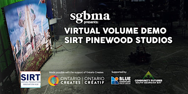 Virtual Volume Demo at SIRT Pinewood Studios Toronto
