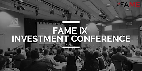 FAME Investment Conference IX primary image