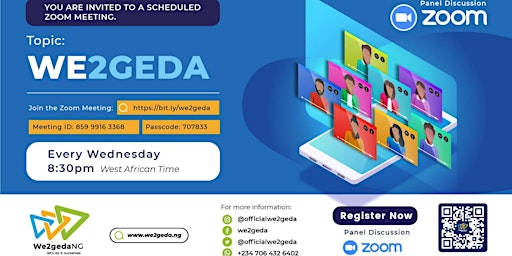 We2Geda Weekly Assembly