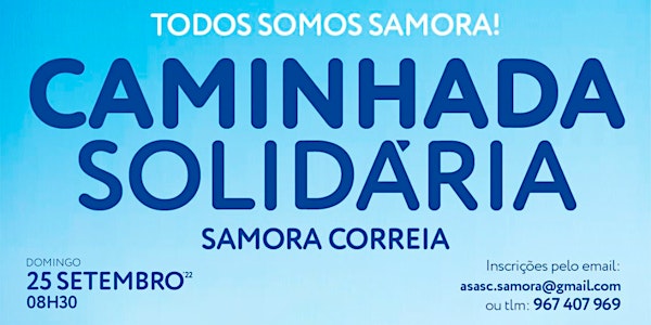 Caminhada Solidária Samora Correia