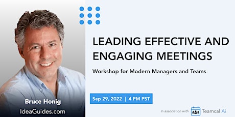 Leading Effective and Engaging Meetings