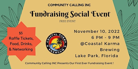 Fundraising Social Event by Community Calling