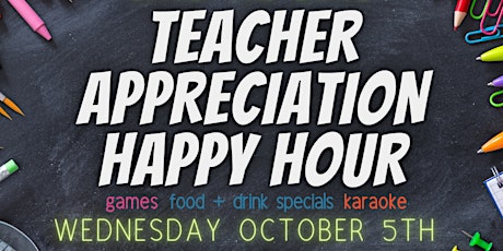 Teacher Appreciation Happy Hour at BarCode