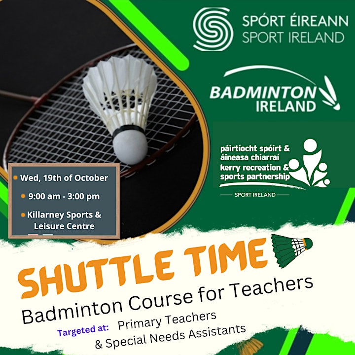 Shuttle Time- Badminton Course for Teachers image