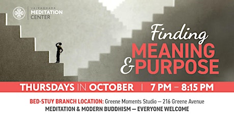 Branch Class: Finding Meaning and Purpose: Thursdays in October