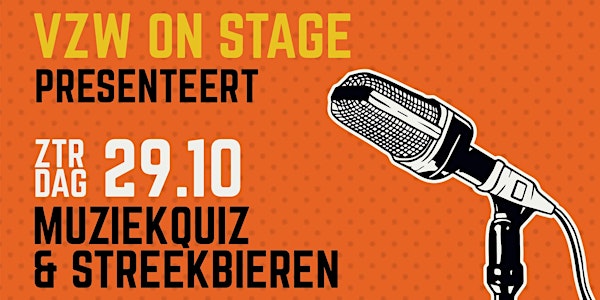 VZW On Stage - Muziekquiz & streekbieren