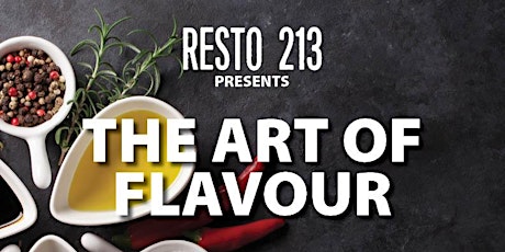 Primaire afbeelding van The Art of Flavour with Chef Jeff Camacho and Sandor Johnson