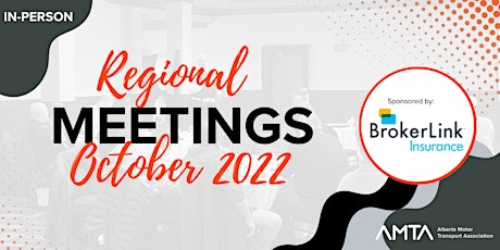AMTA O﻿ctober 2022 Regional Meeting - EDMONTON