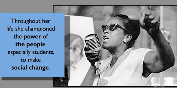 Ella Baker!!!  Cooperative Movement Hall of Fame Inductee: A Call to Action