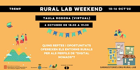 Taula Rodona Rural Lab (Kick Off)