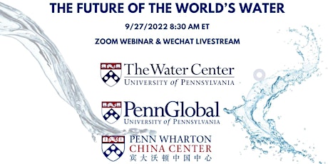 The Future of the World’s Water