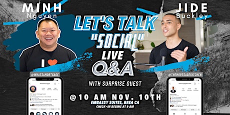 LET'S TALK SOCIAL with Minh Nguyen & Jide Buckley