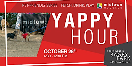 Yappy Hour at Bagby Park: Halloween Costume PAW-ty