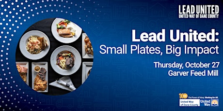 Lead United: Small Plates, Big Impact primary image