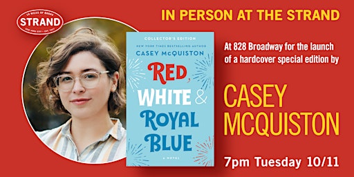 Casey McQuiston: Red, White & Royal Blue - Collector's Edition