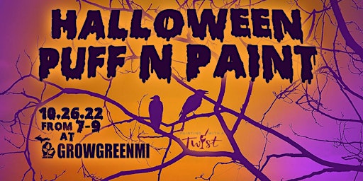 Halloween Puff N' Paint @ the Warehouse-October 26th, 7-9pm