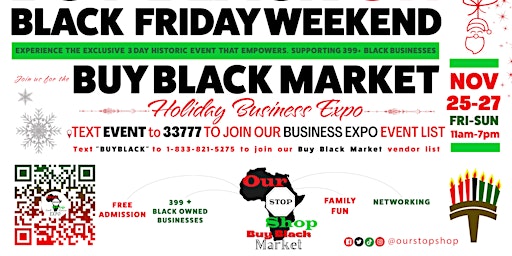 Buy Black Market Small Business Expo Black Friday weekend Special Edition